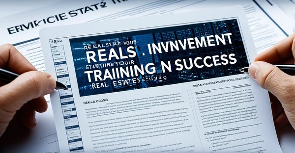 Formation investissement immobilier : boostez votre succès dès maintenant